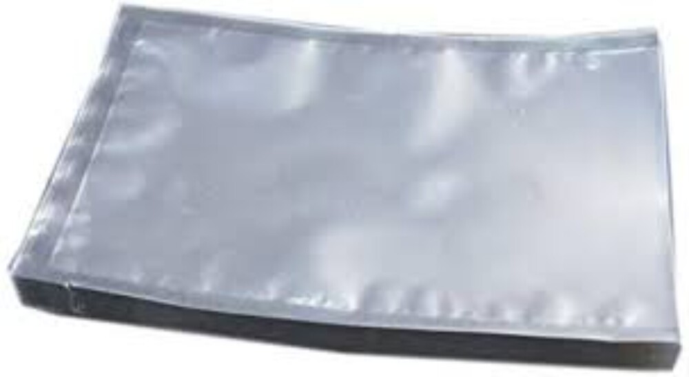 Clear Silver Standy Pouch