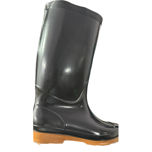 Black and Brown Color Gumboots