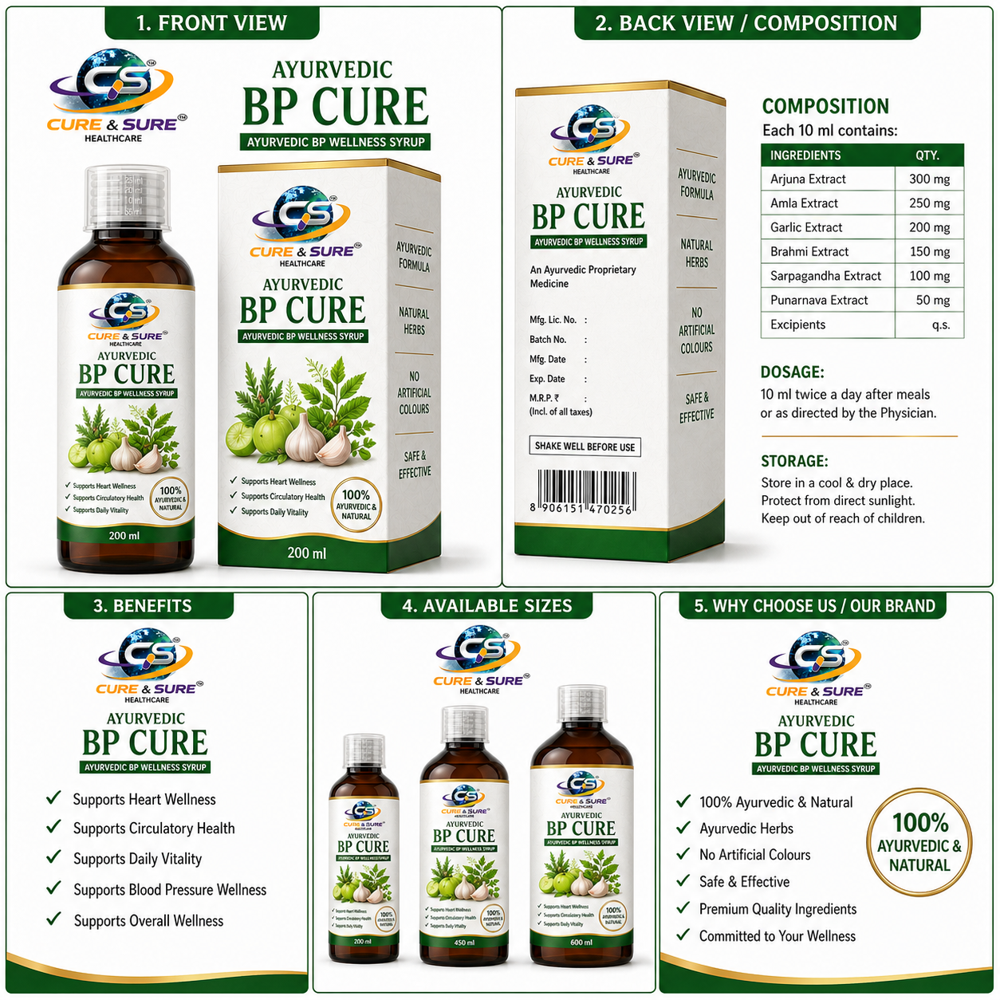 Ayurvedic Bp Cure Third Party Manufacturing
