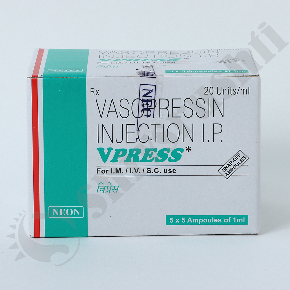 Vpress 20units/ml - Drug Type: Injection