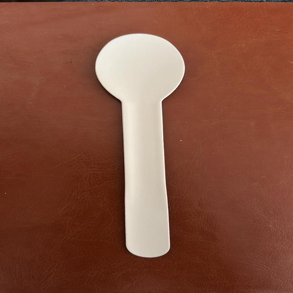 Disposable Paper Spoon - Color: White (Can Be Customized)