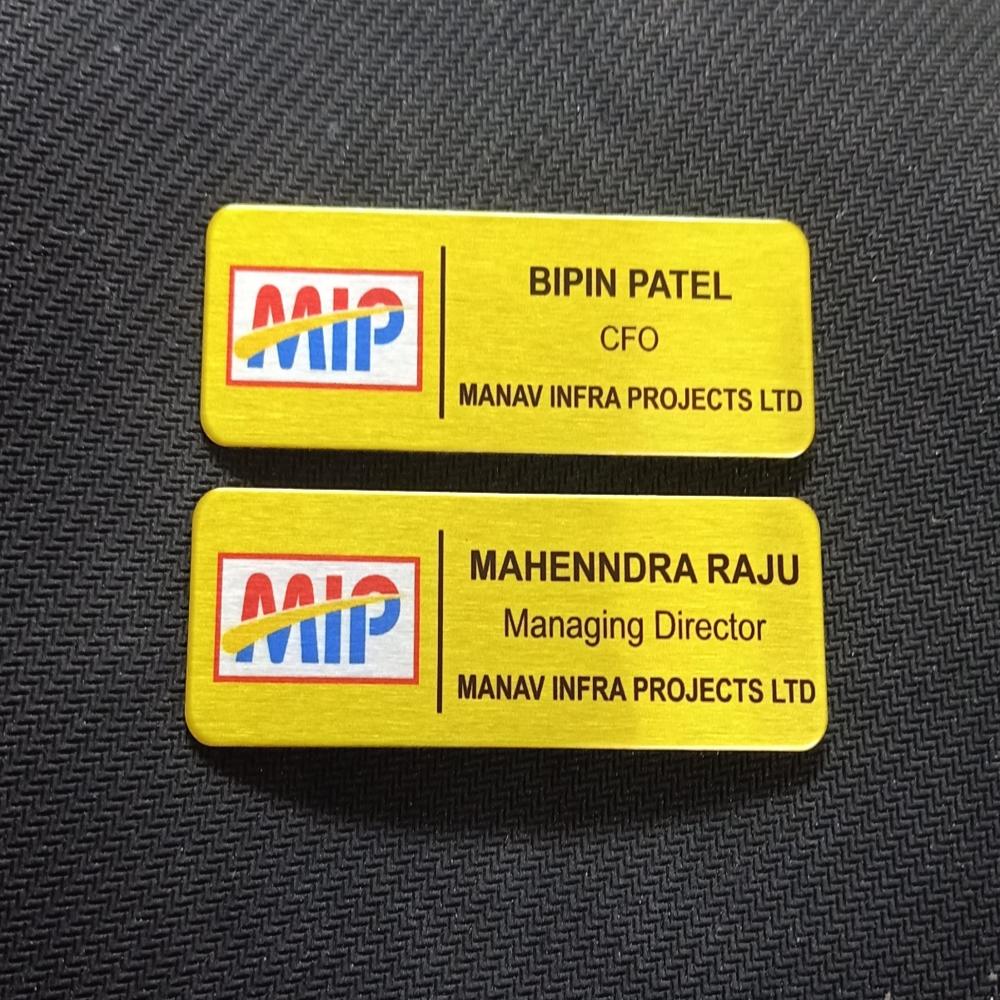 S.S. Name Badge