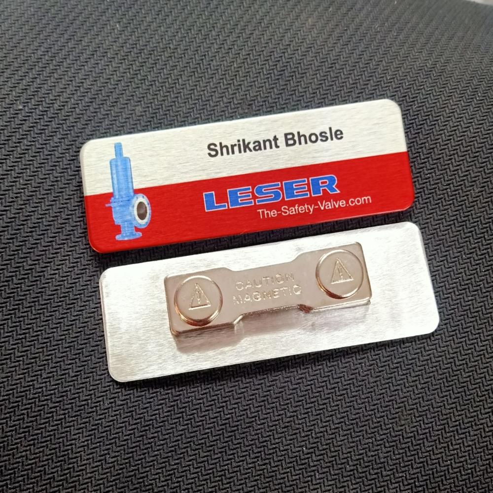 S.S. Name Badge