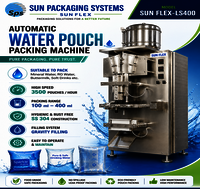 Water Pouch Packing Machine - Application: Food