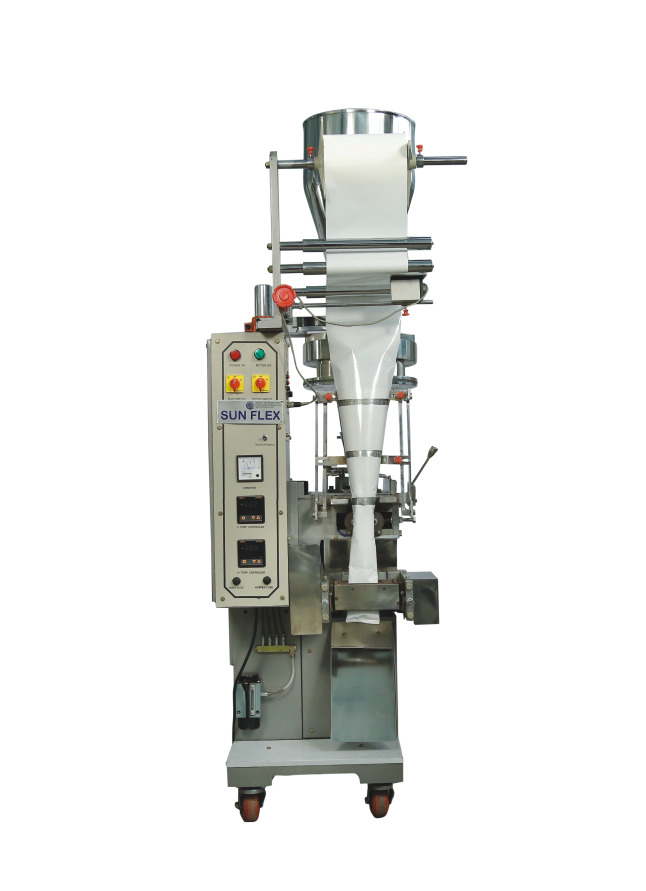 MECHANICAL ECONOMIC POWDER PACKING MC 10 - 100 GRAM (MODEL  SUNFLEX -MAG100D CUP FILLER)