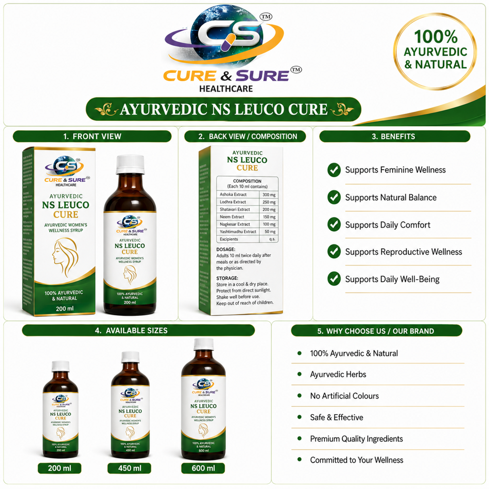 Ayurvedic Ns Leuco Cure Third Party Manufacturing