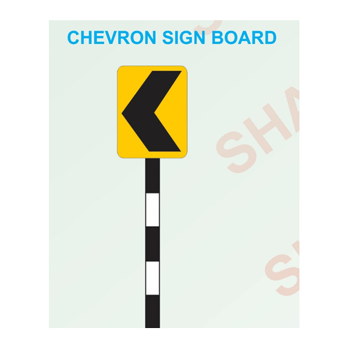 Retro Reflective Chevron Sign Board