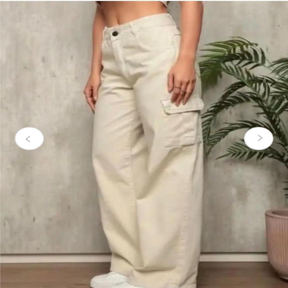 ladies baggy straight fit jeans