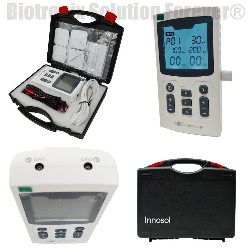4 in 1 Combination Therapy Unit with TENS, EMS, IF & Russian Current