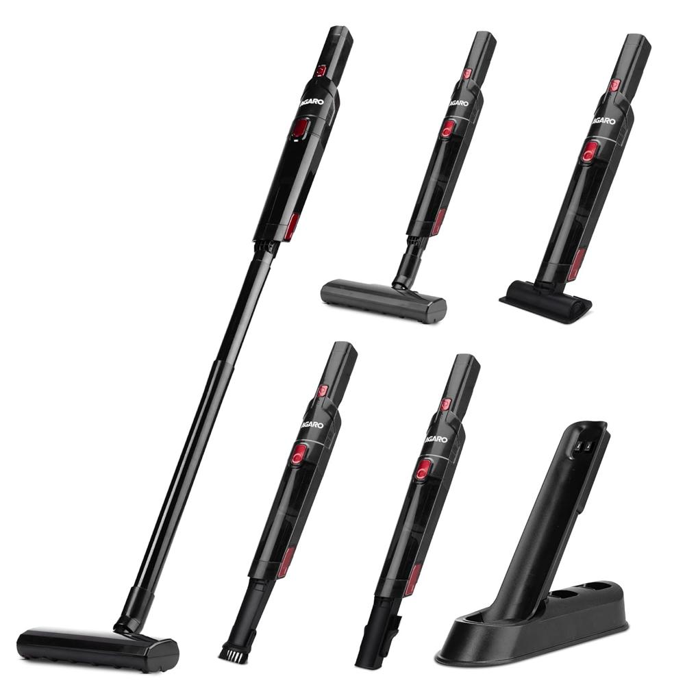AGARO Sapphire Hand Held Vacuum Cleaner,Up to 15 kPa Powerful Suction with Fast Charging Dock, Rechargeable Portable Powerful Cleaner 34050