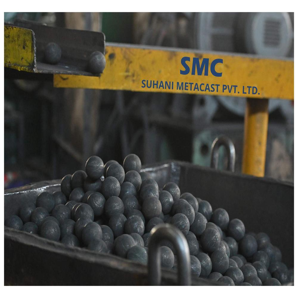High Chrome 16-18 % Cast Steel Grinding Media Ball Size 50 MM