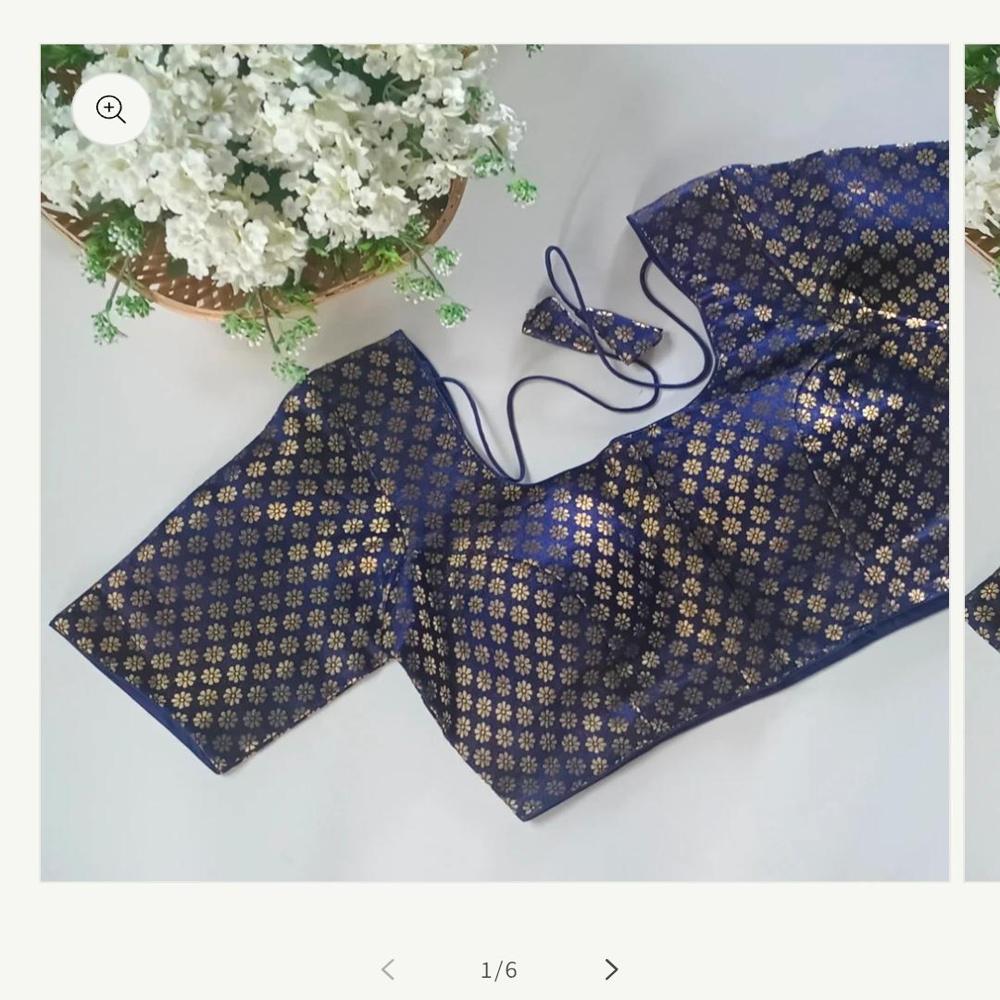 fancy full and half sleeve blouse