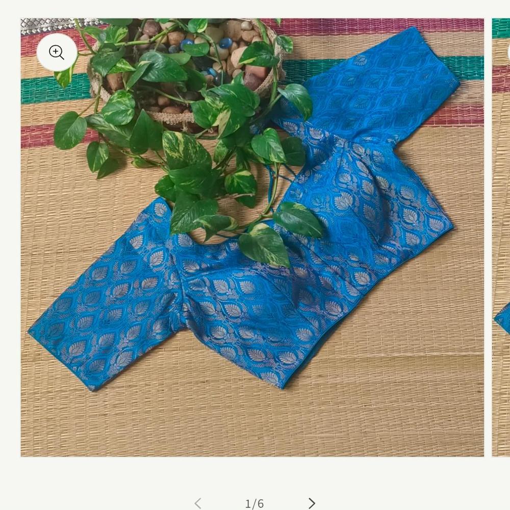 fancy full and half sleeve blouse