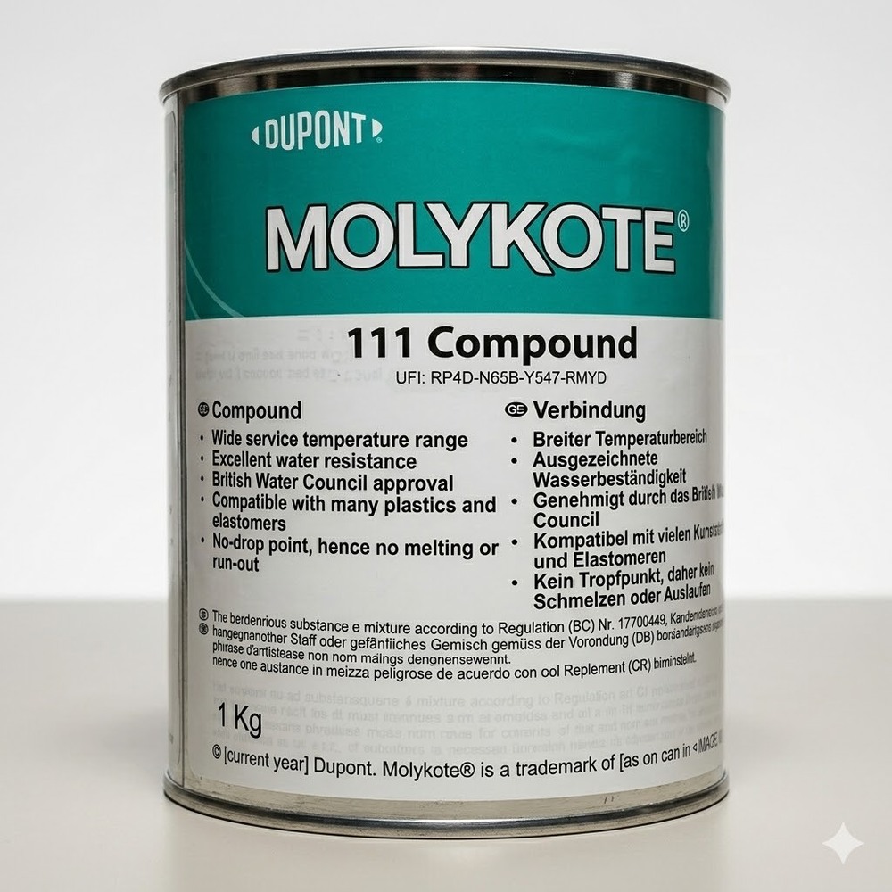 Molykote 111 Compound - Application: Lubrication And Sealing Of Valves