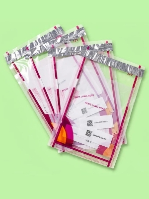 Meesho Transparent Barcode - Length: Varies (Common Sizes: 3 Inch