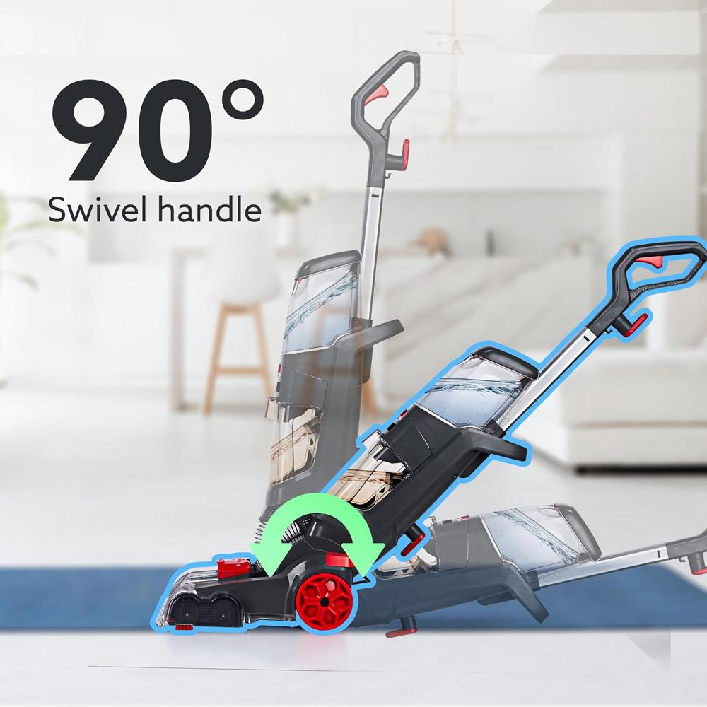 AGARO Elite Upright Wet & Dry Carpet Cleaner, Deep Clean Carpet with Wet & Dry Vacuum, Spot Cleaner  34208