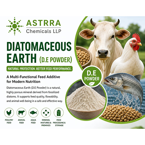 Diatomaceous Earth De Powder Feed Additive LLP