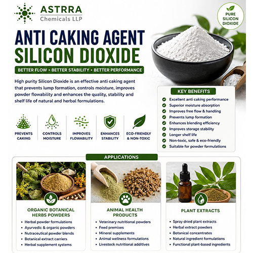 Anticaking Agent Silicon Dioxide Agriculture Plant Extract