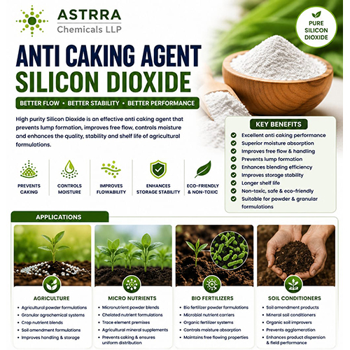 Anticaking Agent Silicon Dioxide Agriculture LLP
