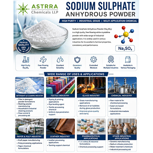 Sodium Sulphate Anhydrous Powder LLP