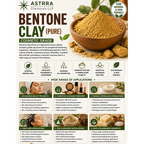 Bentonite Clay Pure Cosmetic
