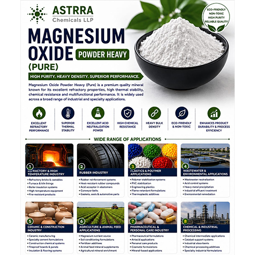 Magnesium Oxide Pure Heavy