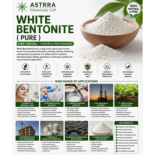 White Bentonite Clay