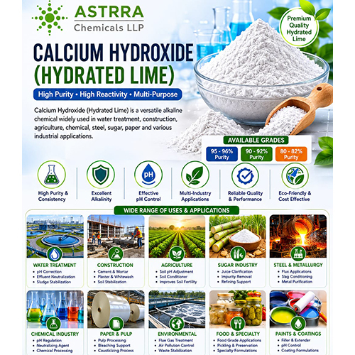 Calcium Hydroxide ( hydrate lime )