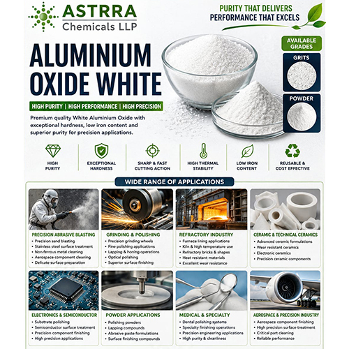 Aluminium Oxide White Grits  Powder LLP