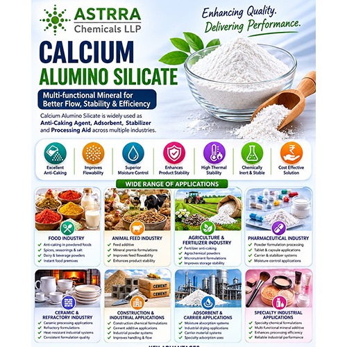 Calcium Alumino Silicate LLP