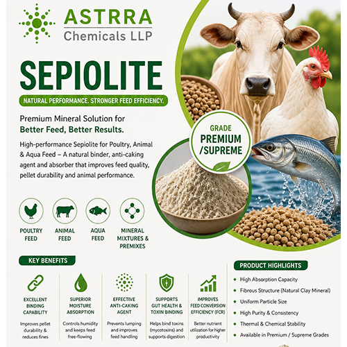 Sepiolite Feed Grade