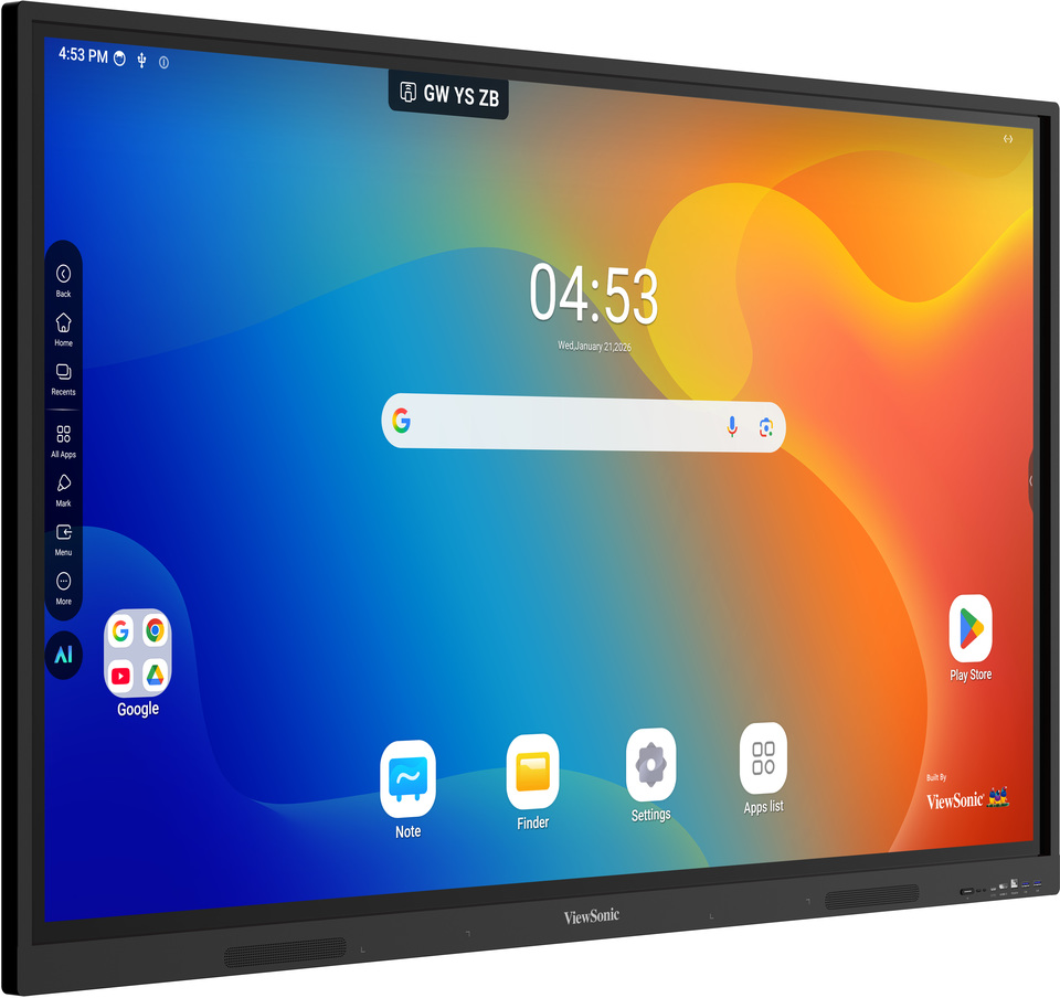 Viewsonic इंटरएक्टिव फ्लैट पैनल In7504v-n