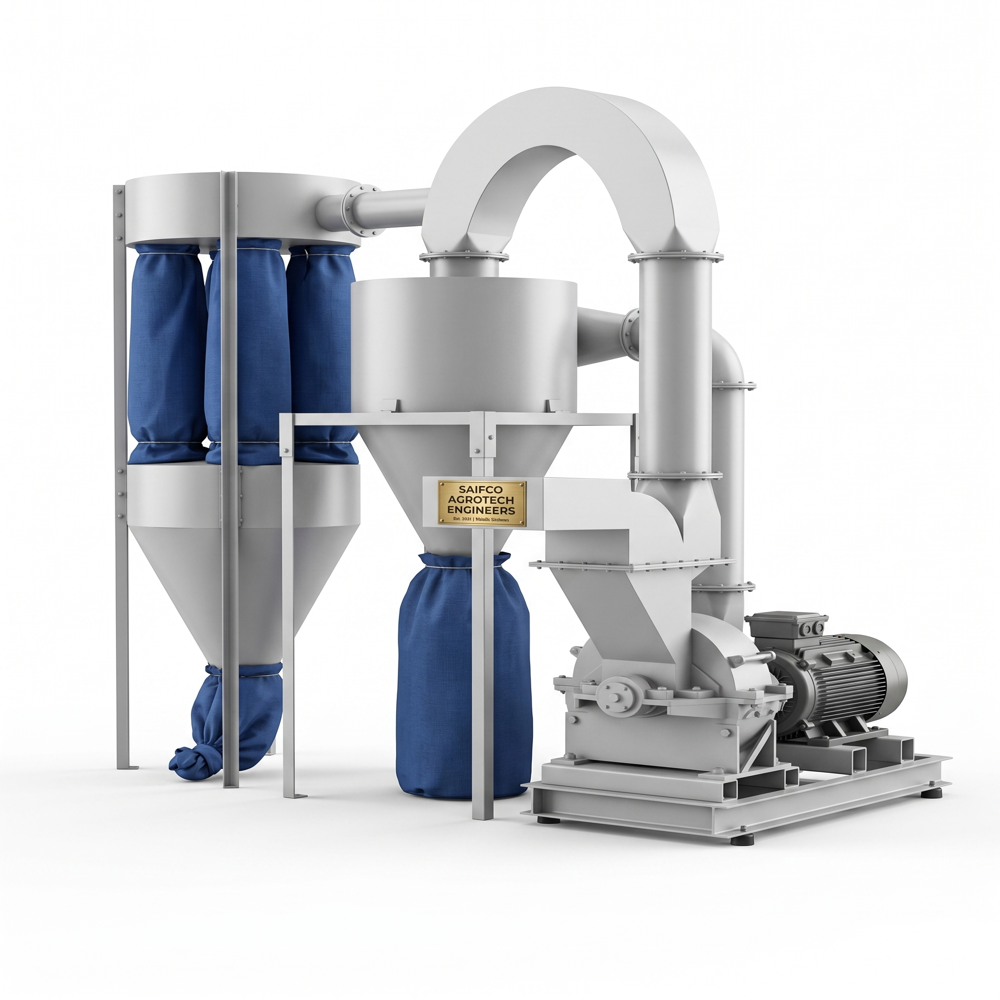 IMPACT PULVERIZER GRINDER FOR HALDI TURMERIC BESAN