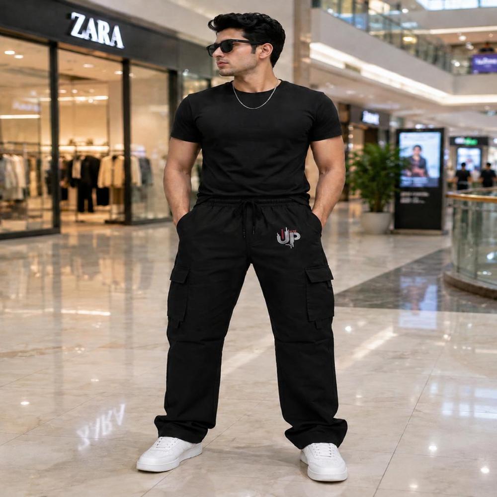 men heavy cargo pant
