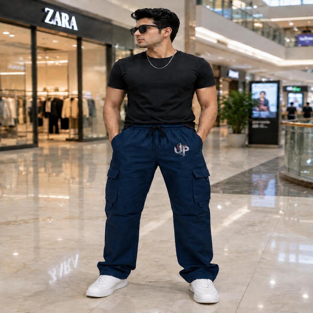 men heavy cargo pant