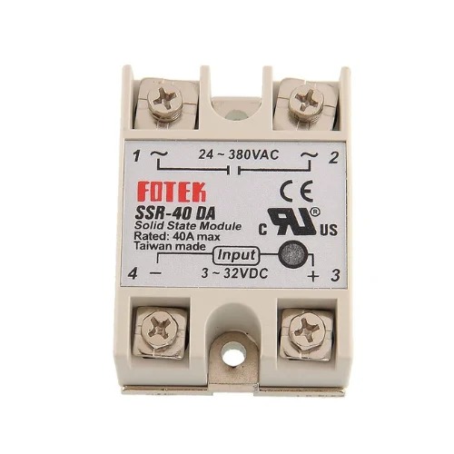 Fotek 24-480 Vac Ssr-40 Da Solid State Module Made In Talwan