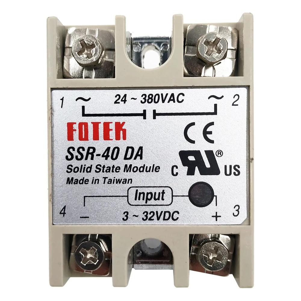 Fotek 24-480 Vac Ssr-40 Da Solid State Module Made In Talwan