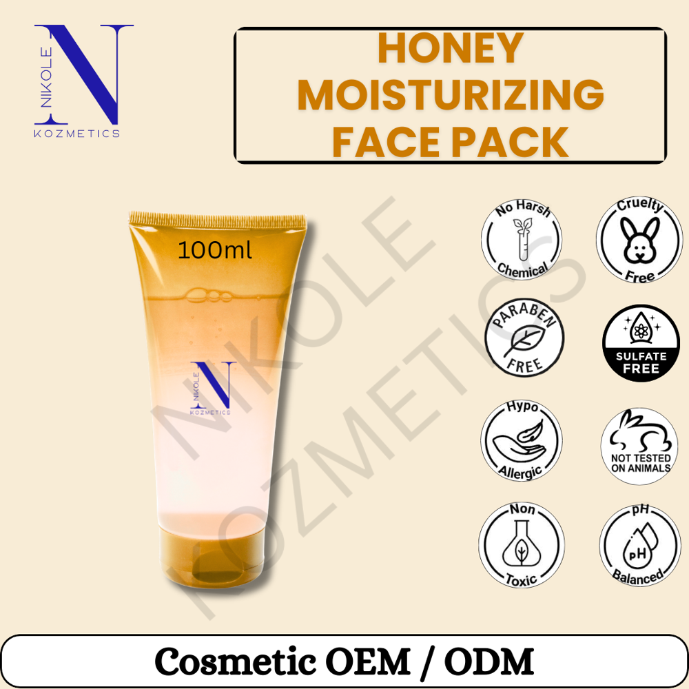 Honey Moisturizing Face Pack - Attributes: Smudge Proof