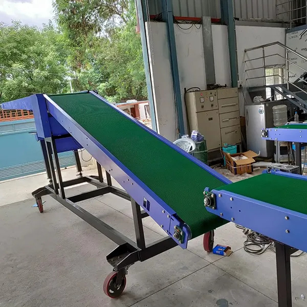 Truck Loader Conveyors - Belt Type: Rough Top