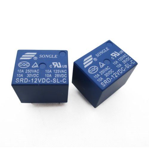 12v DC Sugarcube Power Relay Srd-12vdc-sl-c 5 PIN