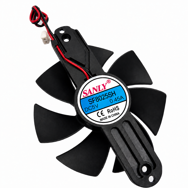 Sanly SF8025SH DC 5V brushless axial cooling fan