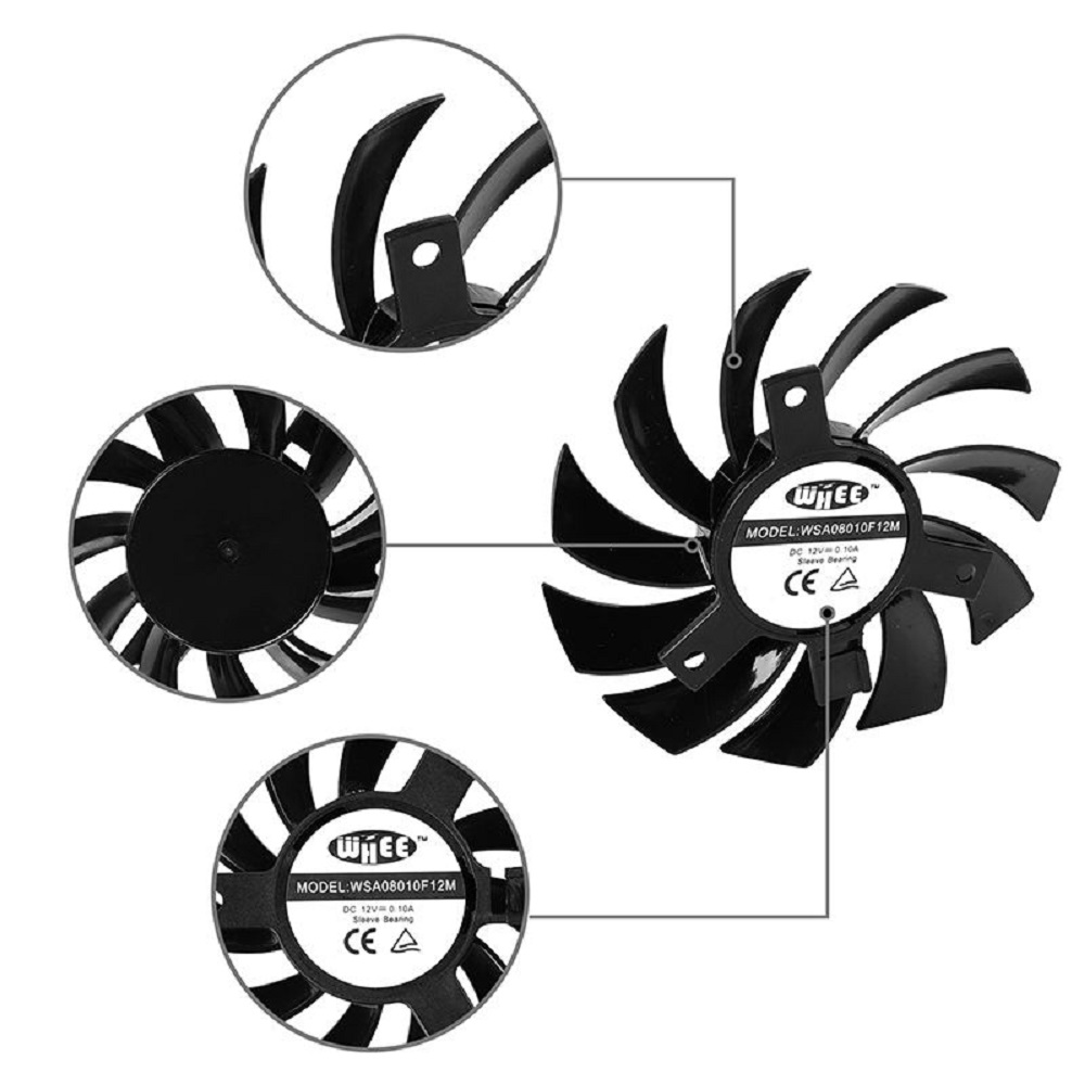 Whee WSA08010F12M  compact cooling fan