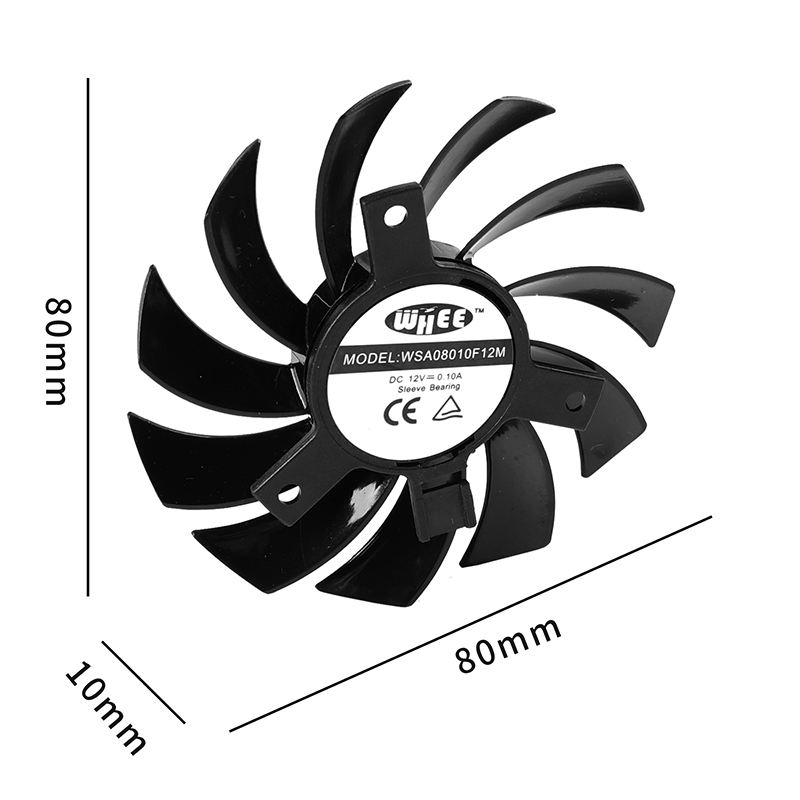 Whee WSA08010F12M  compact cooling fan