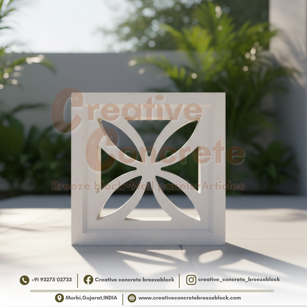 Flower Breeze Block