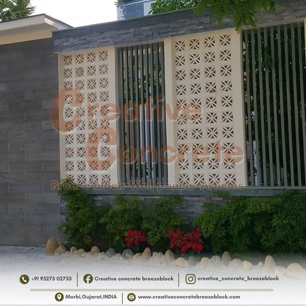 Flower Breeze Block
