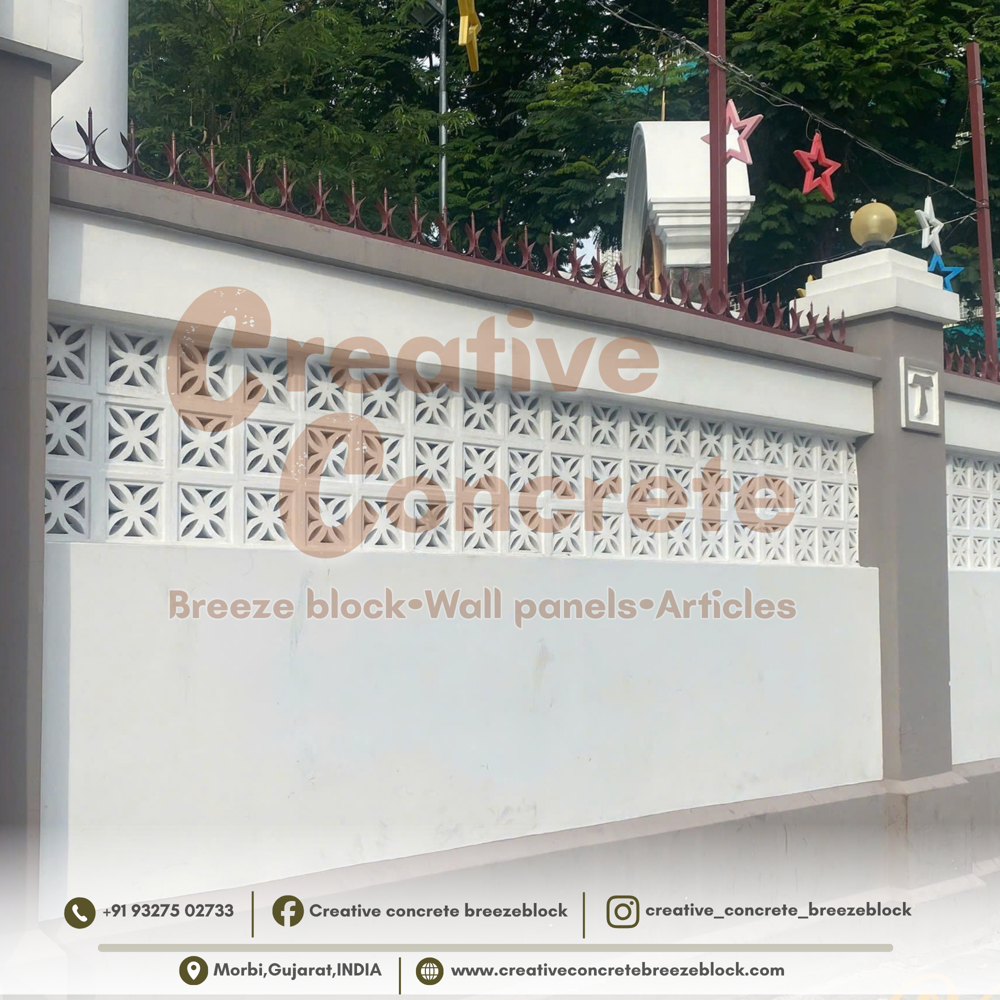 Flower Breeze Block