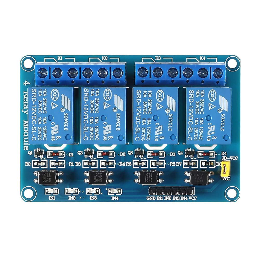 4 Channel Relay Board 12v