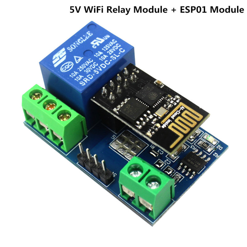 1 channel 5v relay board with ESP-01