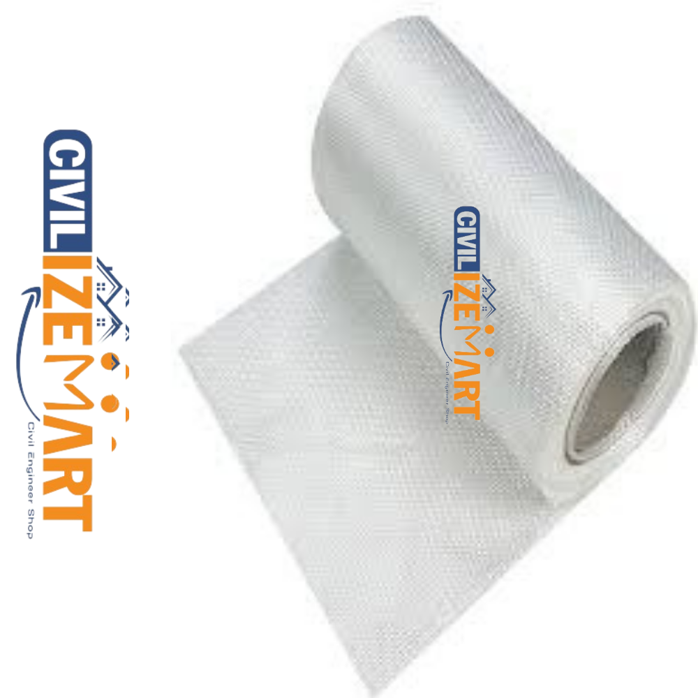 145 GSM 6 Inch Ruby Fiber Glass Mesh