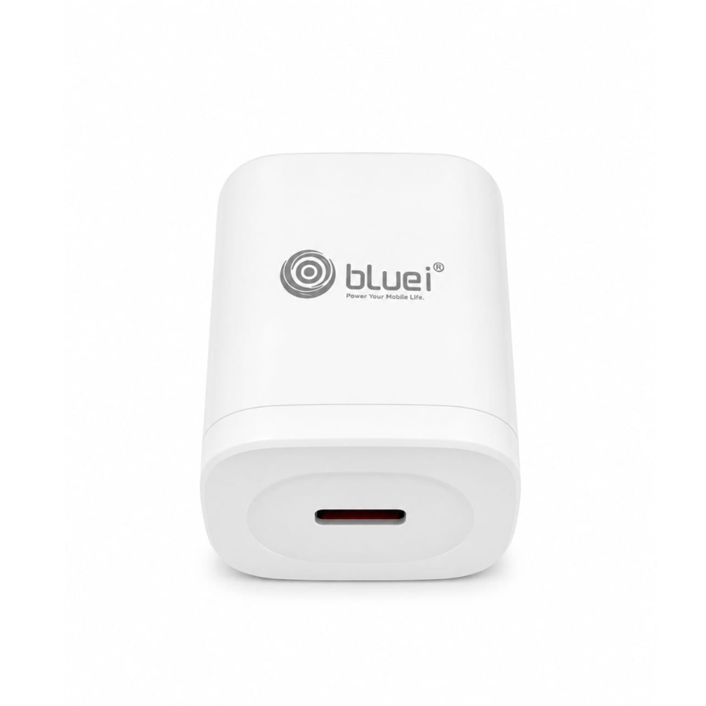 Bluei TWC1001 12W Fast Jumbo Charger with Type-C Cable | Smart Fast Charging Adapter | Mobile Charger for Smartphones & Tablets